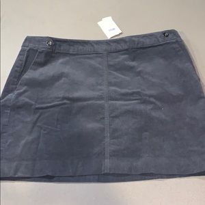 Banana Republic NWT size 14 courderoy mini skirt